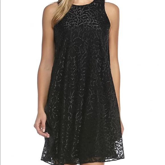 Calvin Klein Sleeveless Trapeze Dress - Picture 1 of 9